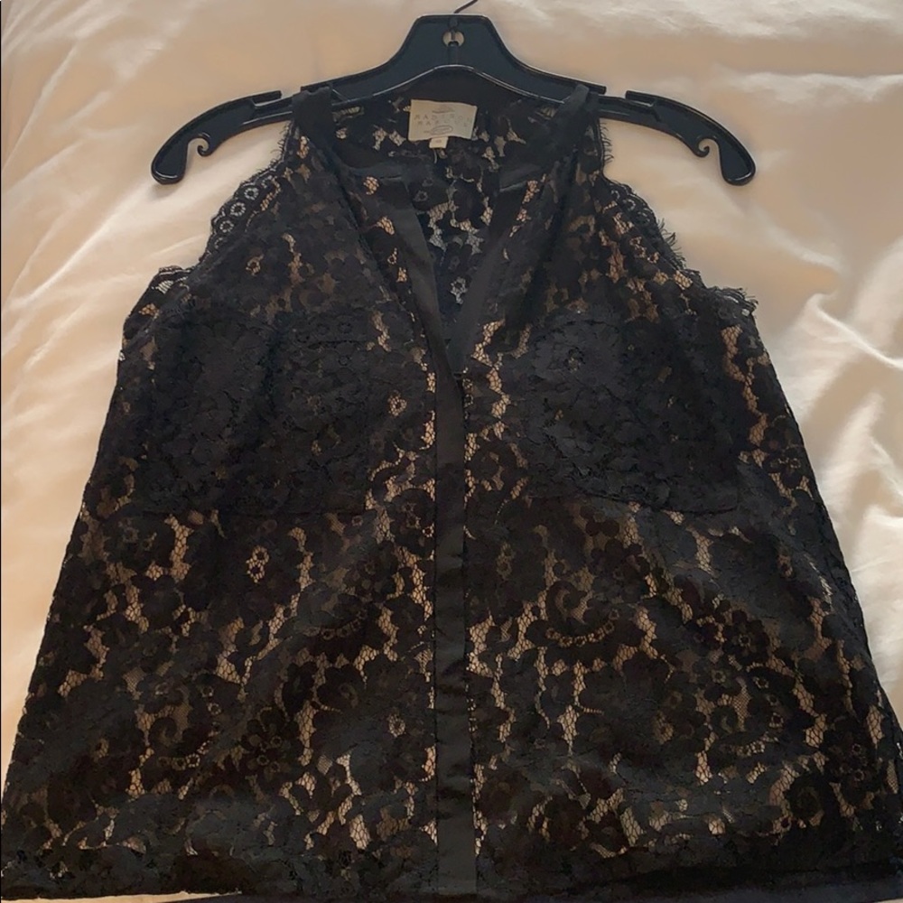 Madison Marcus for Scoop Lace Top